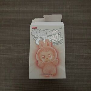 POP MART Labubu “Love” – Big Into Energy Plush Keychain (Opened w/ Box & Card)